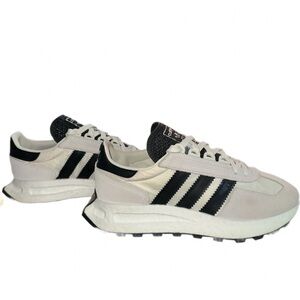 Adidas Retropy E5 Sneakers Cream Black Women’s Size 8 Boost Running Shoes